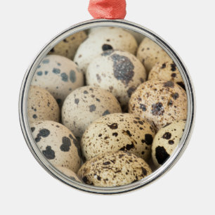 Quail Eggs Metal Tree Decoration