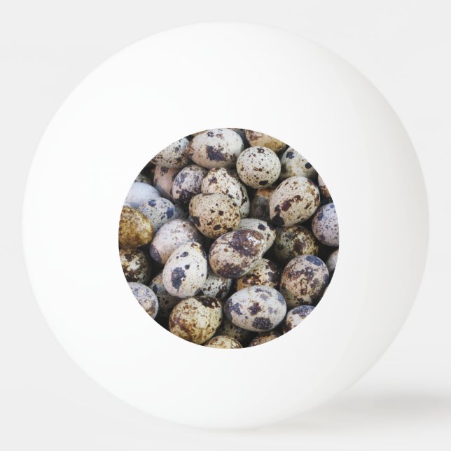 Quail Eggs Ping Pong Ball (Front)