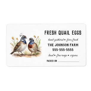 Quail Eggs   Vintage Farm Name