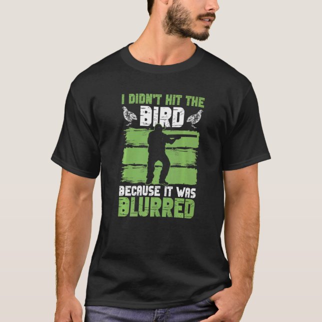 Quail Hunting And Upland Bird Hunting Premium T-Shirt (Front)