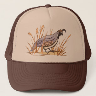 Quail Trucker Hat