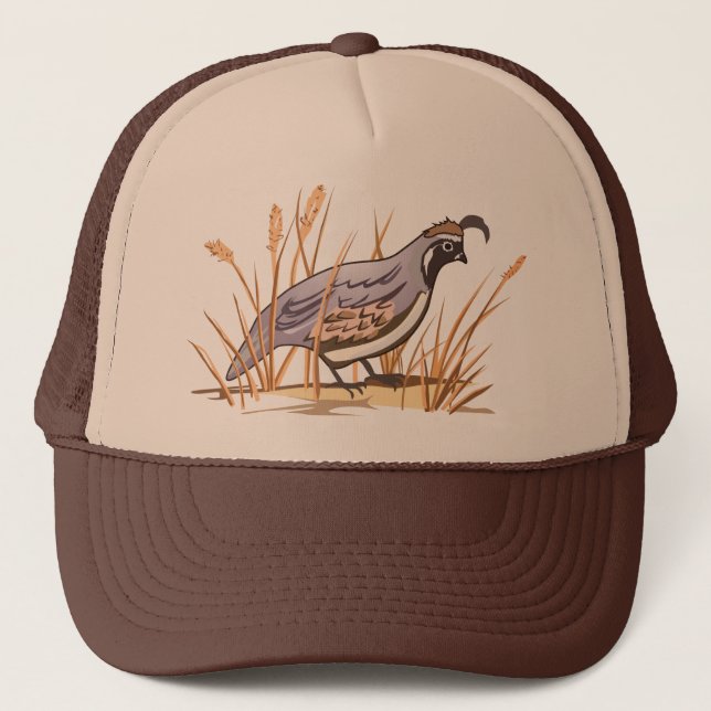 Quail Trucker Hat (Front)