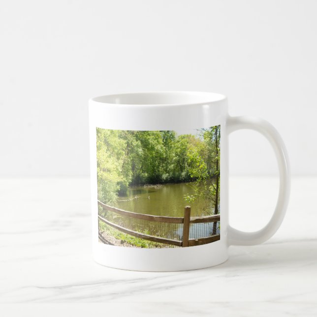 quaint bridge coffee mug (Right)
