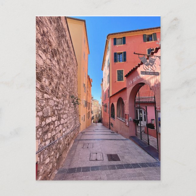 Quaint French alleys Postcard (Front)