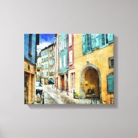 Quaint Old Cobblestone Street