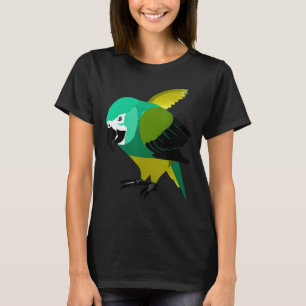 Quaker Parrots birds animals pet Party quotes Fam T-Shirt
