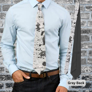 Quaking Aspen Tree White Bark Texture Photograph Tie