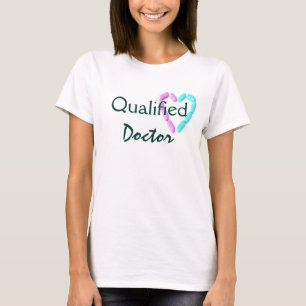 Qualified Doctor In Lime T-Shirt