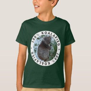 Qualified Koalafied Cute Funny Koala in a Tree T-Shirt