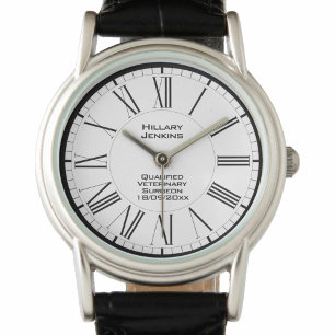 Qualified Veterinary Surgeon with Date Watch