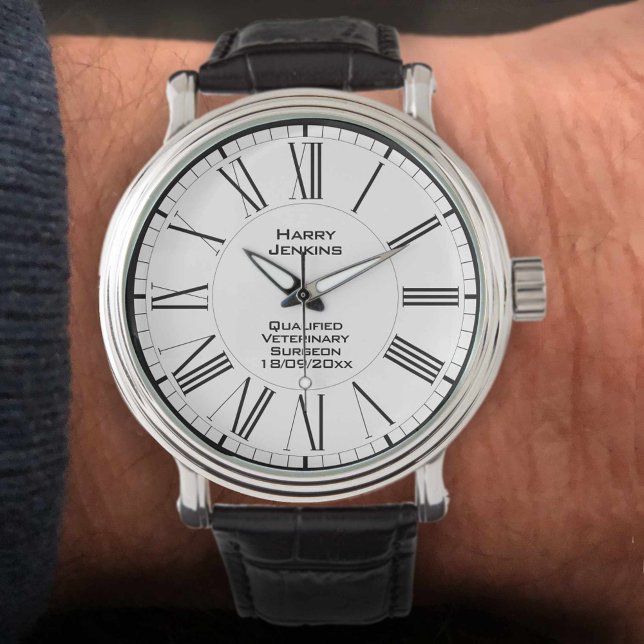 Qualified Veterinary Surgeon with Date Watch (Creator Uploaded)