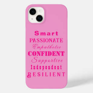 Qualities of Great Women Pink Case-Mate iPhone 14 Plus Case