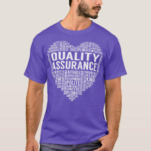 Quality Assurance Heart T-Shirt
