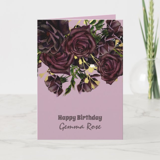 QUALITY Budget Price ANY OCCASION Floral Card (Front)