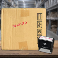Quality Control Inspector "REJECTED"