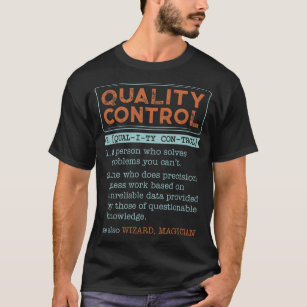 Quality Control Noun Wizard Magician T-Shirt