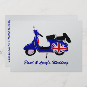 Quality Customisable Metallic Scooter invite
