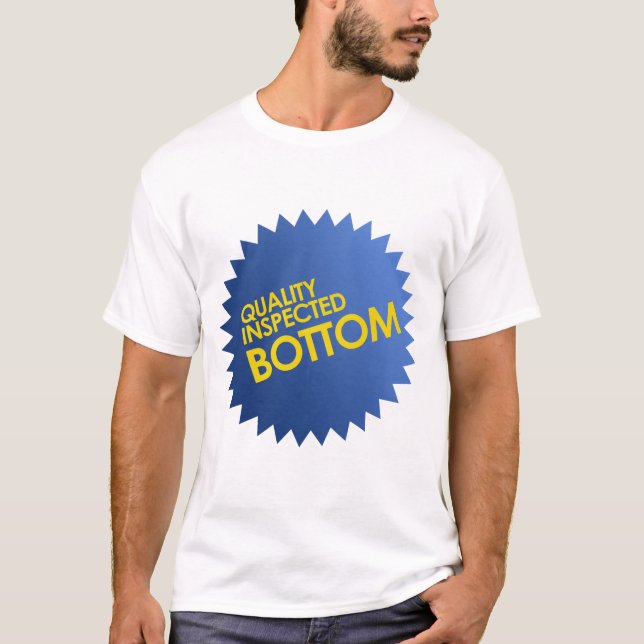 Quality Inspected Bottom T-Shirt (Front)