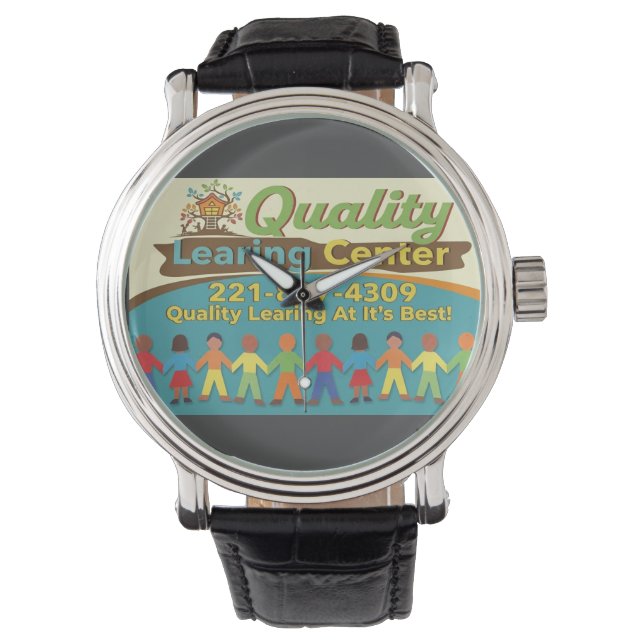 Quality Learing Center Time To Lear Clock Watch (Front)