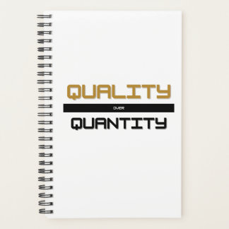 Quality / Quantity planner