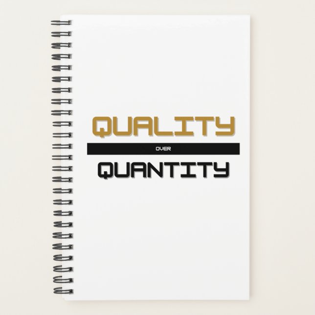 Quality / Quantity planner (Front)