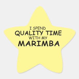 Quality Time Marimba Star Sticker