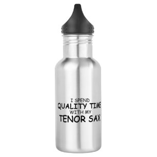 Quality Time Tenor Sax 532 Ml Water Bottle
