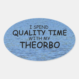 Quality Time Theorbo Oval Sticker