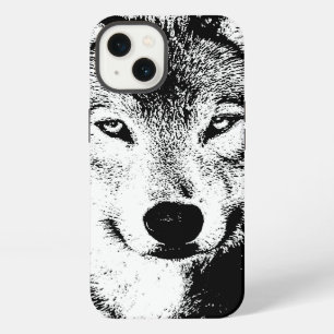 Quality Unique Wolf Artwork iPhone 13 Case