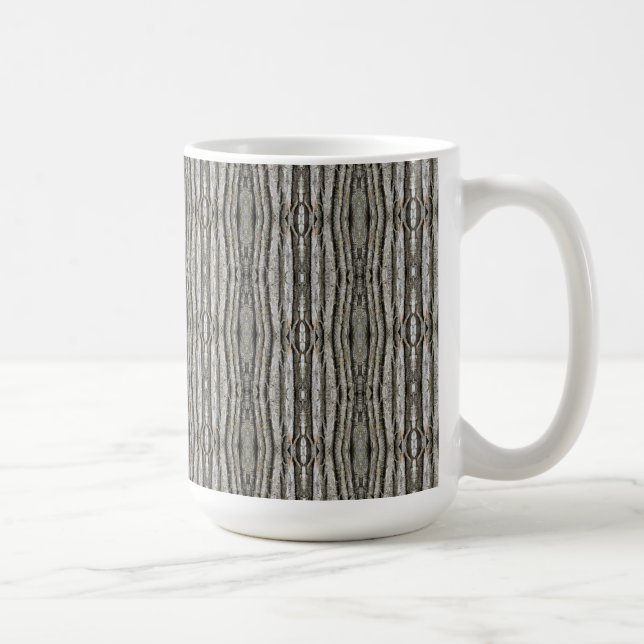 Qualtagh Tree Bark Patterned Coffee Mug (Right)