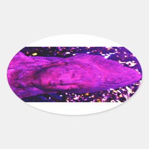 Quan Yin Oval Sticker