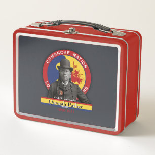 Quanah Parker Metal Lunch Box
