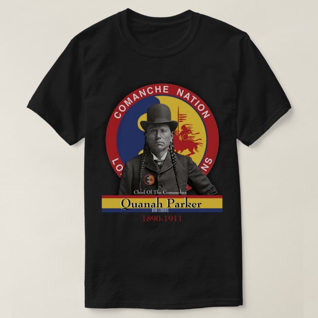 Quanah Parker T-Shirt (Design Front)