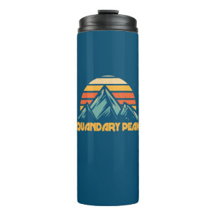 Quandary Peak Colorado Retro Turquoise Thermal Tumbler