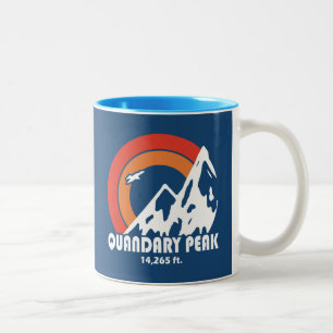 Quandary Peak Sun Eagle Two-Tone Coffee Mug
