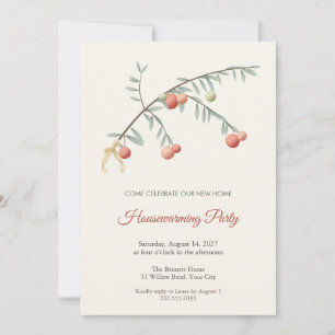 Quandong Branch Housewarming Party Invitation