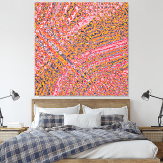 Quantum Abstract Landscape Design  Canvas Print