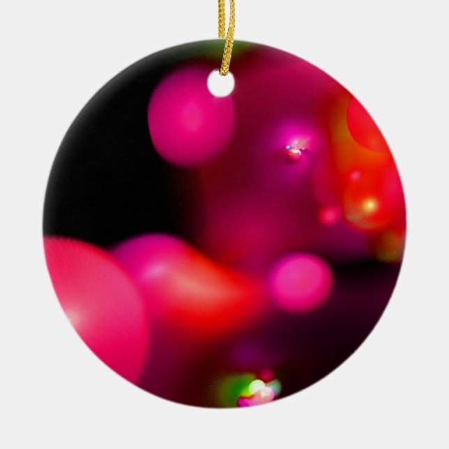 QUANTUM BUBBLE CERAMIC TREE DECORATION (Front)