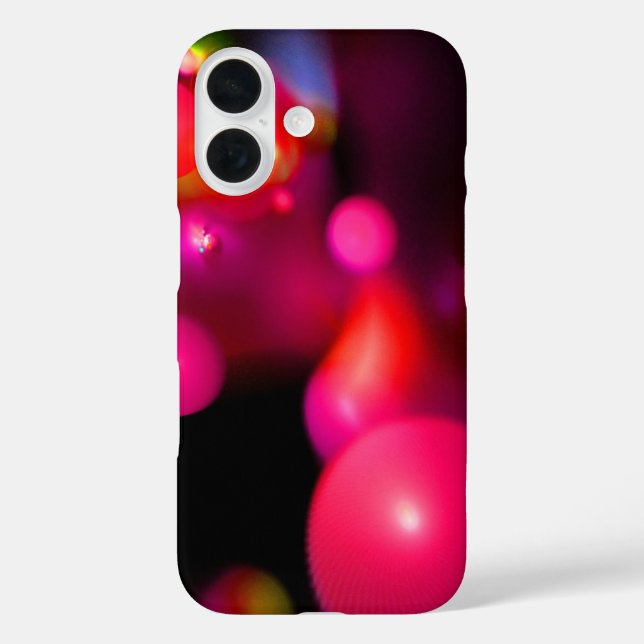 QUANTUM BUBBLE purple pink Case-Mate iPhone Case (Back)