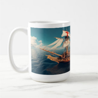 Quantum-Charm AI prompted Santa Maria v1.0 Coffee Mug