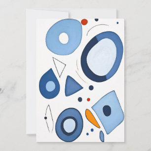 Quantum Dot Dreams Abstract Thank You Card