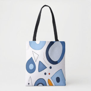 Quantum Dot Dreams Abstract Tote Bag