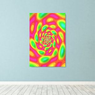 Quantum Eigen State Mandala Art Canvas Print