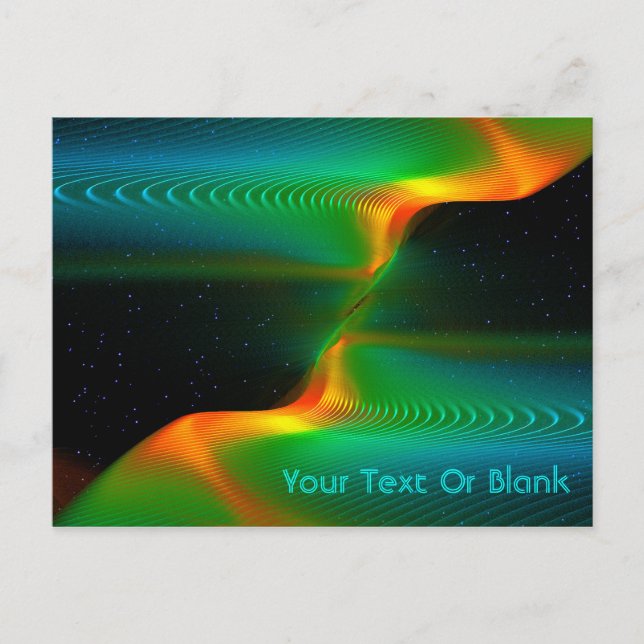 Quantum Entanglement Postcard (Front)
