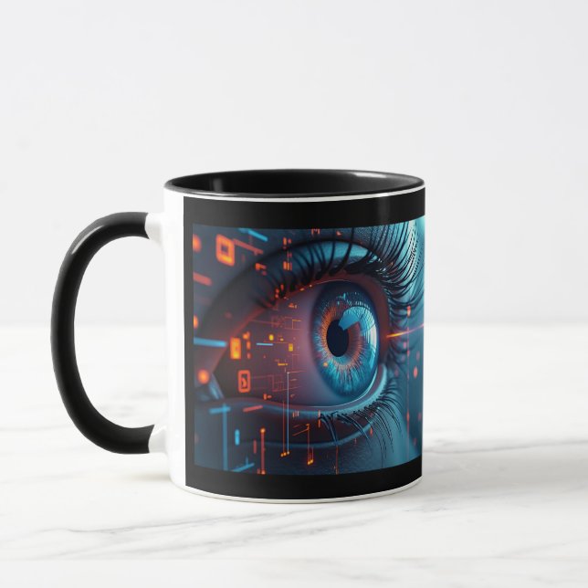 Quantum Eye combo mug two sided (Left)