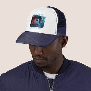 Quantum Eye Tech trucker hat