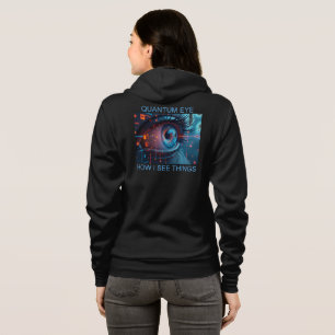 Quantum Eye Things women black Bella hoodie
