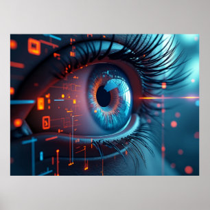 Quantum Eye value matte poster