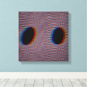 Quantum Flow Field Canvas Print