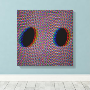 Quantum Flow Field Canvas Print